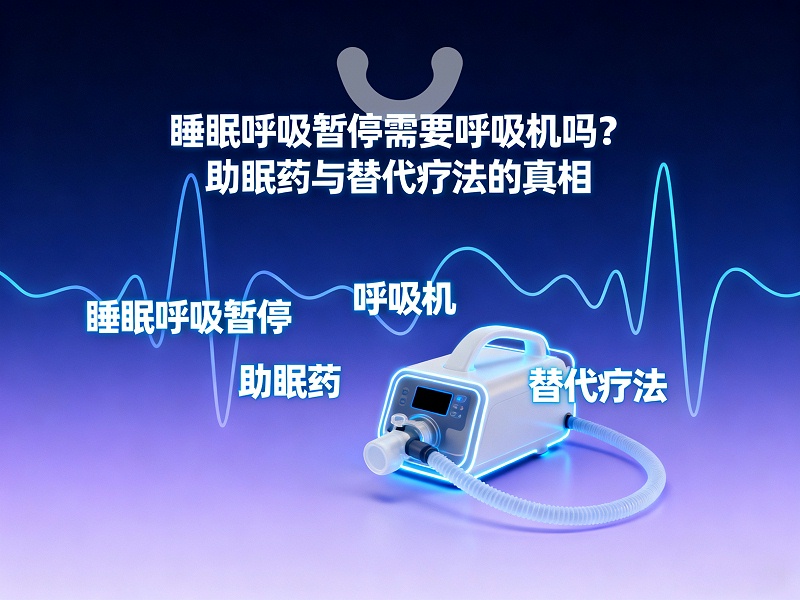 封面：睡眠呼吸暫停需要呼吸機嗎？助眠藥與替代療法的真相
